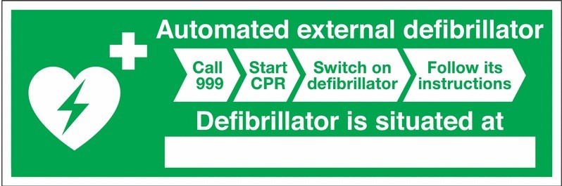 New Parish Defibrillator